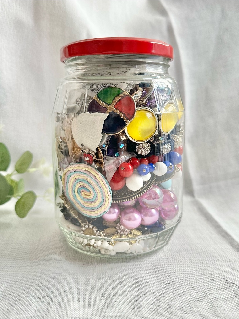 Assortment of jewelry mystery jar